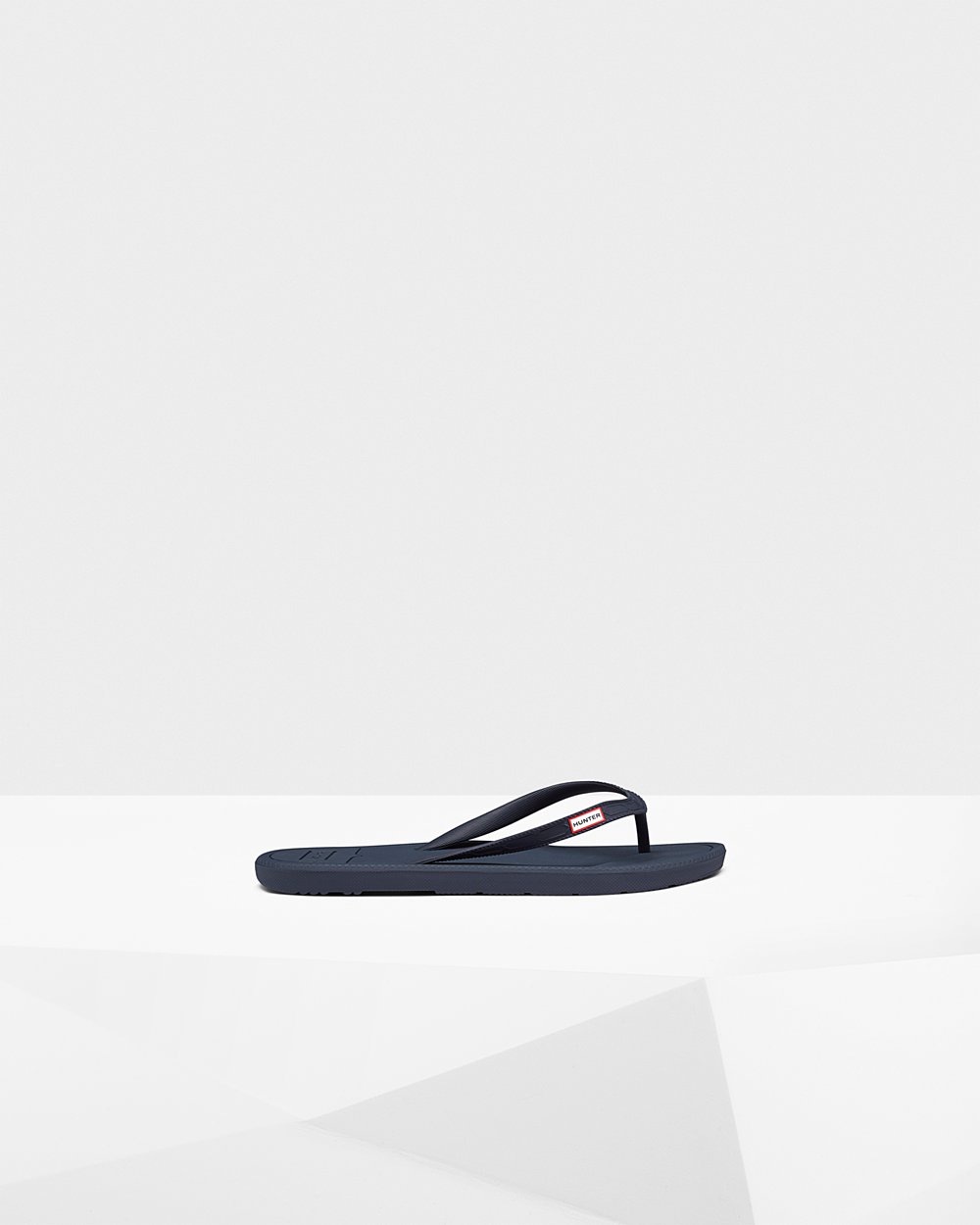 Hunter Original Flip Flops - Outlet Store Womens Navy - DISTQO457